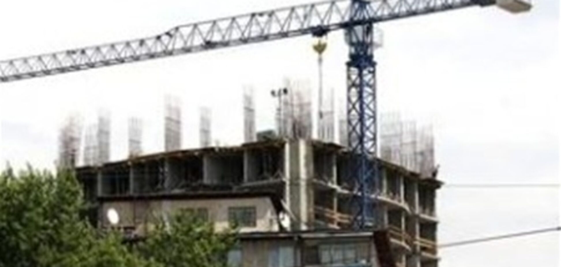 Объемы строительства в Украине сократились на 6%