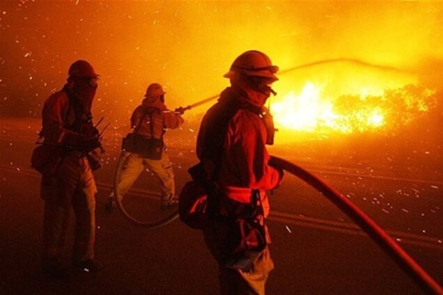 На Херсонщине полыхают 50 гектаров леса