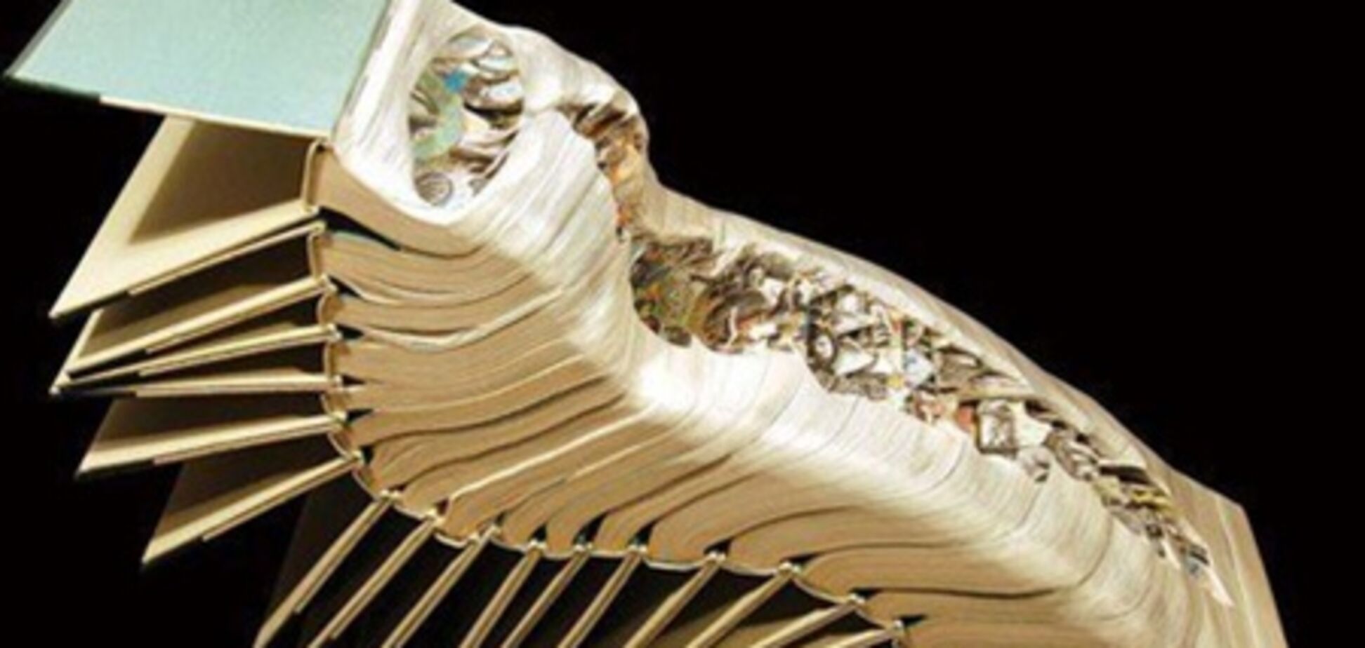 Cкульптура з книг