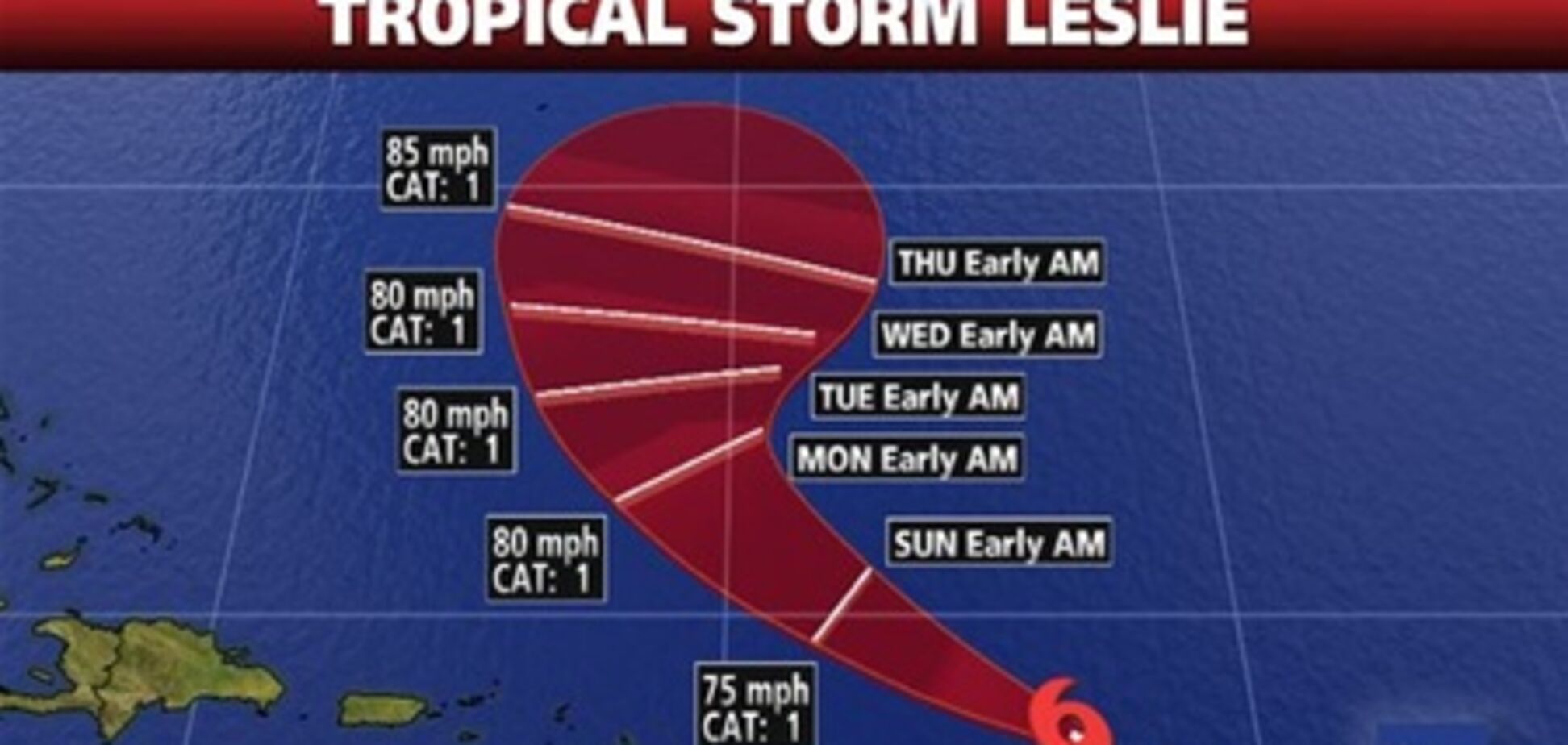 США загрожує новий шторм