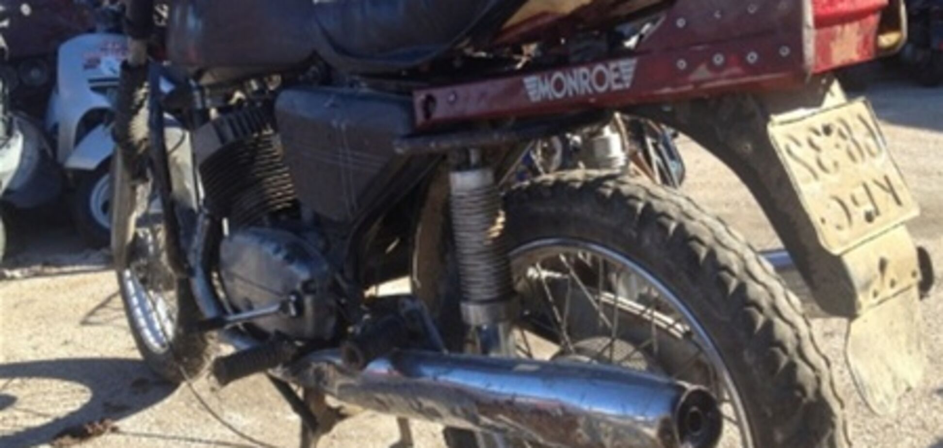 В Севастополе задержан мотоциклист, который, наехав на пешеходов, удрал