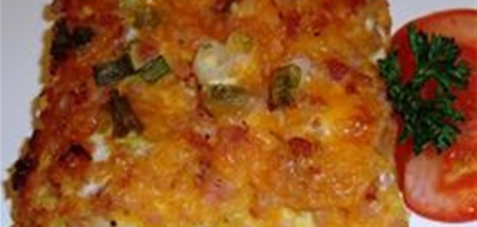 Картофельная запеканка с беконом