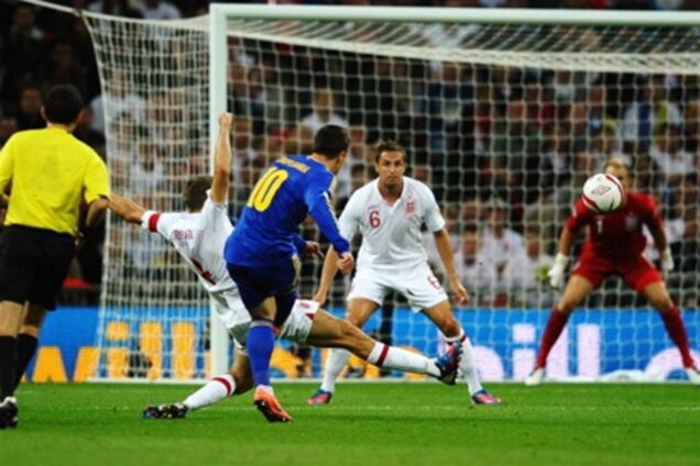 Сборная Украины выстояла на 'Уэмбли'