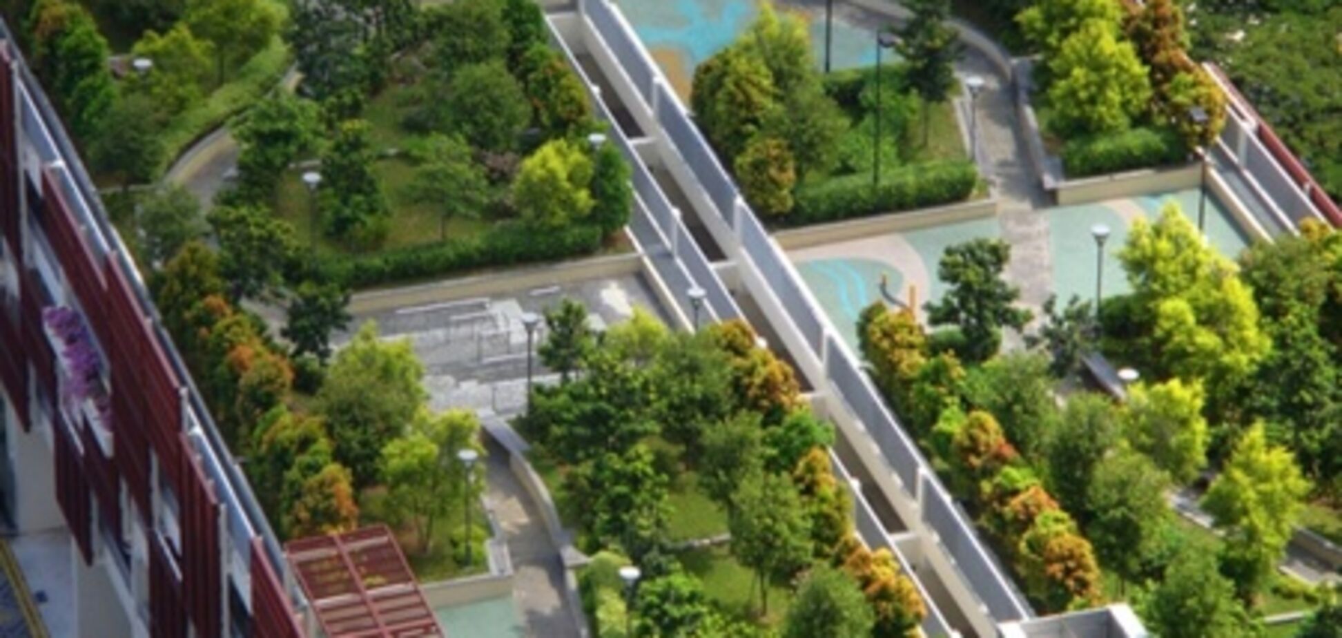 Киевские крыши превратятся в сады и пляжи