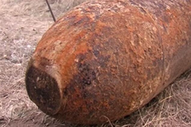 На Донетчине грибник обнаружил авиационную бомбу времен ВОВ
