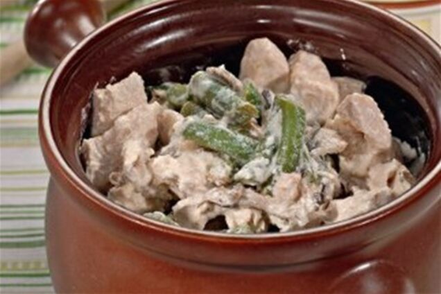 Фрикасе из курицы