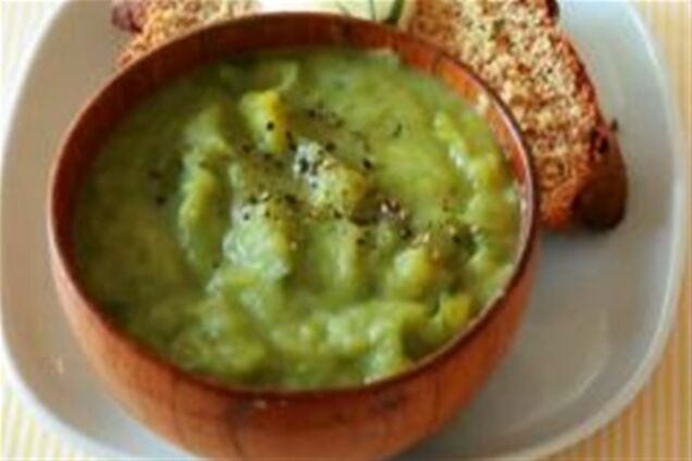 Быстрый картофельный суп с пореем