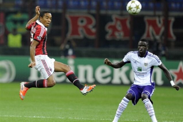 'Милан' не смог обыграть скромный 'Андерлехт'