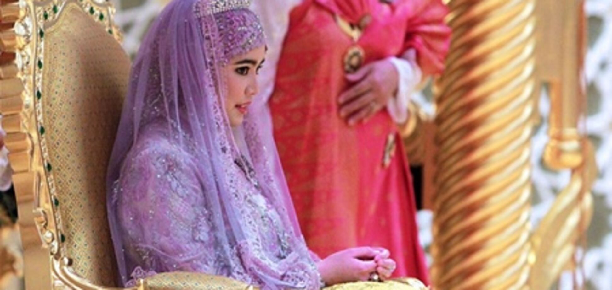 Свадьба дочери султана Брунея. Фото