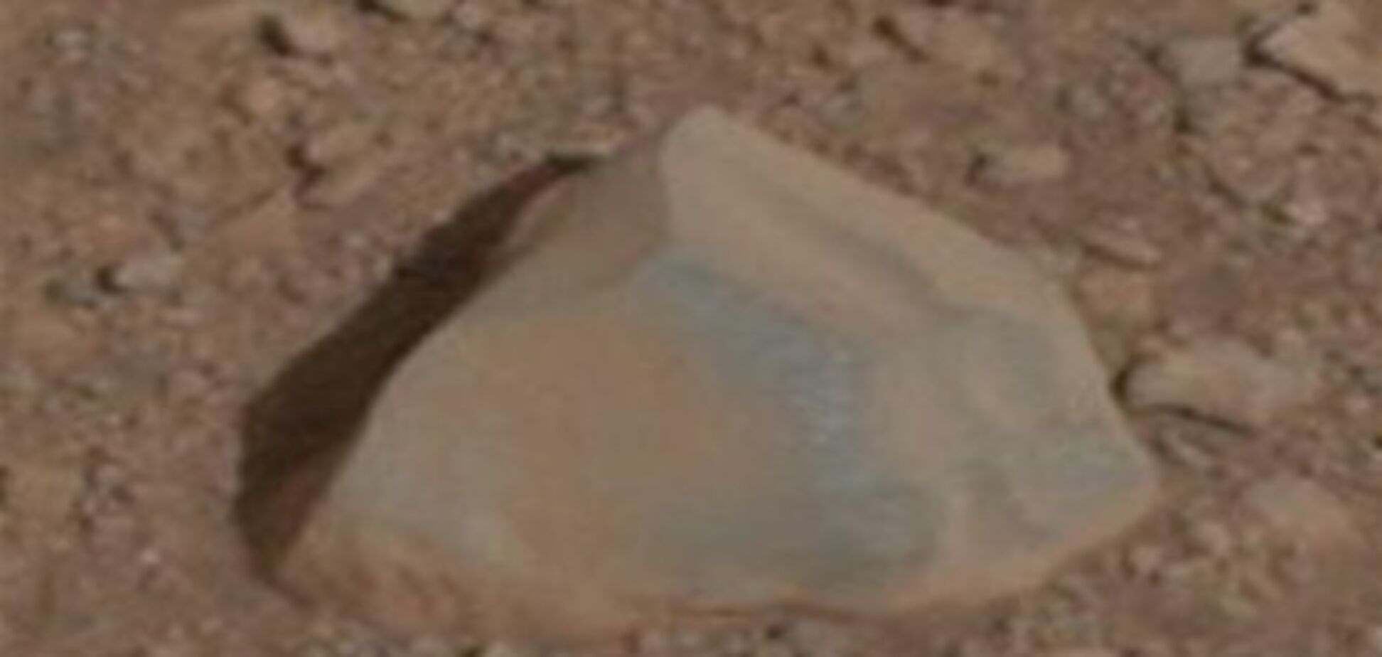 Curiosity обнаружил на Марсе камни загадочной формы