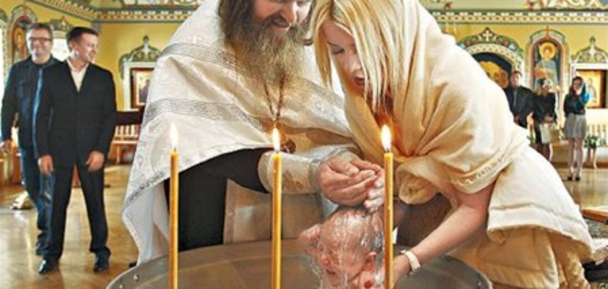 Тимофій Нагорний хрестив доньку
