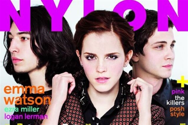 Уотсон разделила обложку NYLON с коллегами. Фото