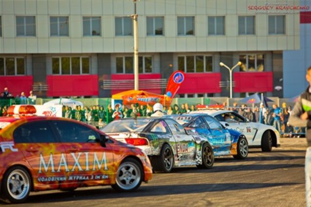 На Чемпионате Украины по дрифту разбилось 2 авто. Фото. Видео