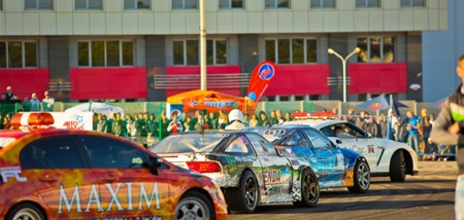 На Чемпионате Украины по дрифту разбилось 2 авто. Фото. Видео