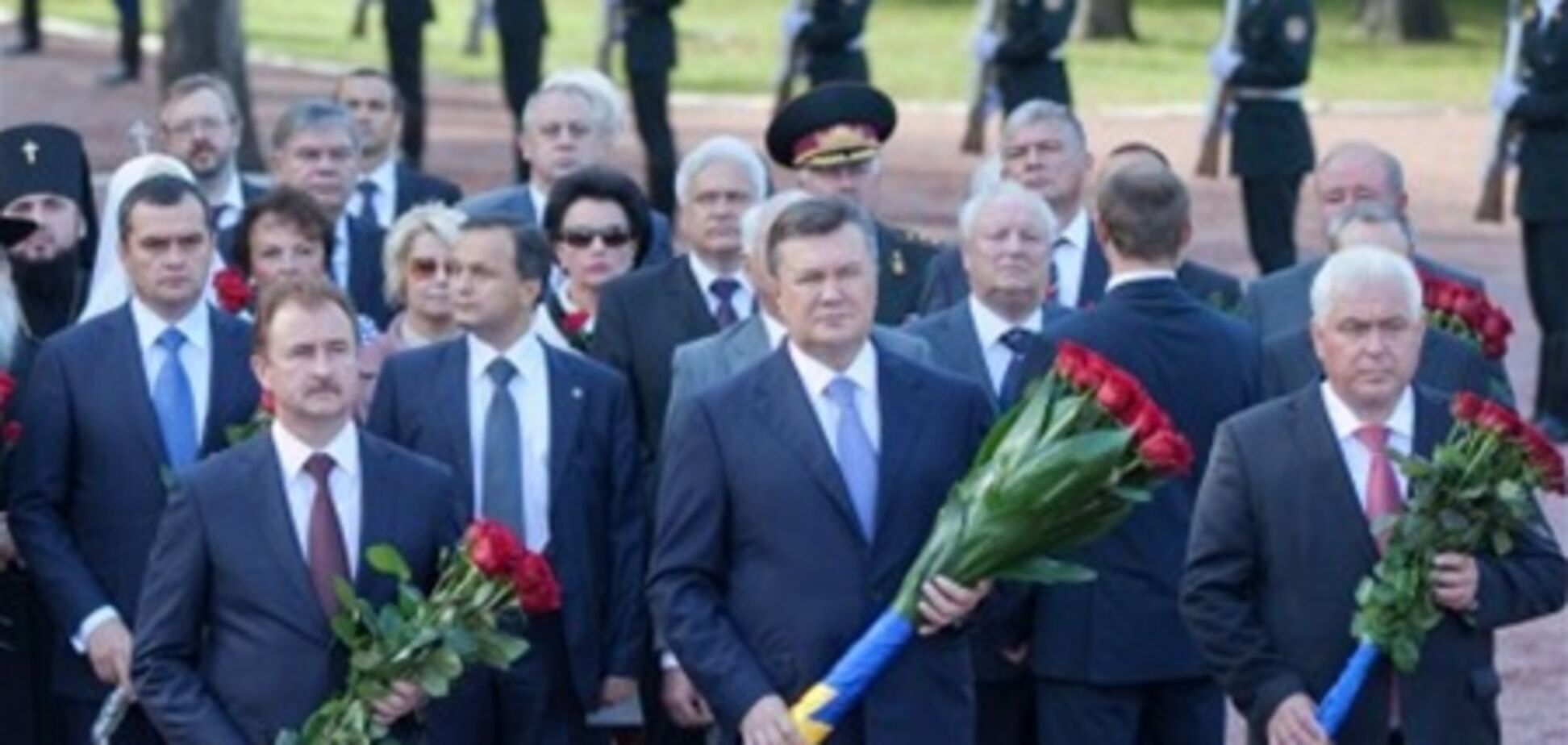 Янукович посетил Бабий Яр