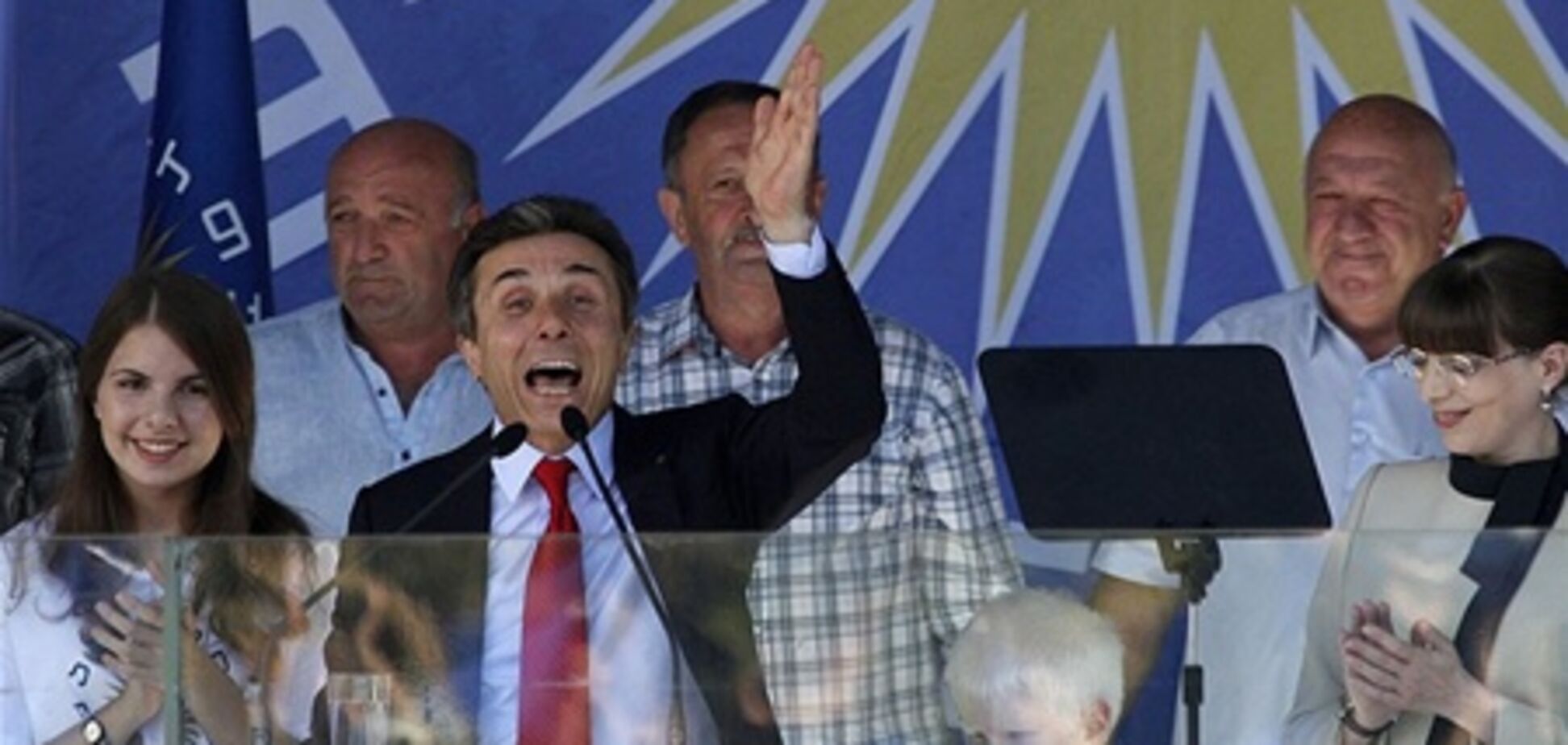 Соперник Саакашвили досрочно объявил о победе своей партии на выборах