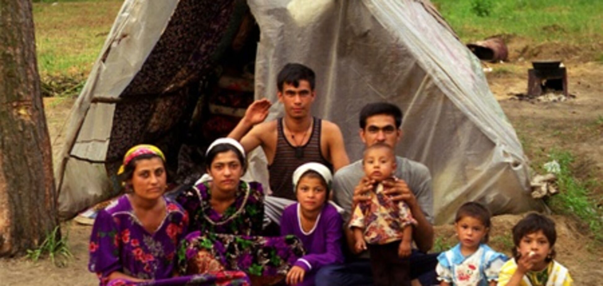 Во Франции разогнали и сожгли цыганский табор