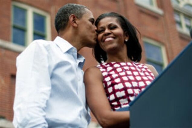 Обама не може без сліз слухати дружину