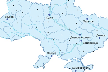 Рейтинг стоимости земельных участков  в Украине