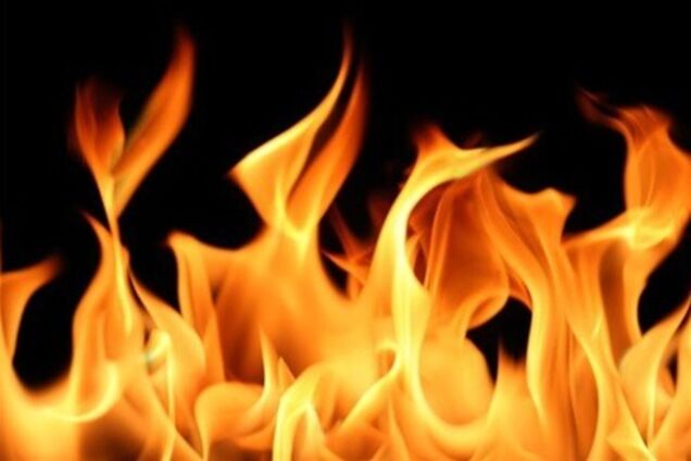 На Донетчине горел дом