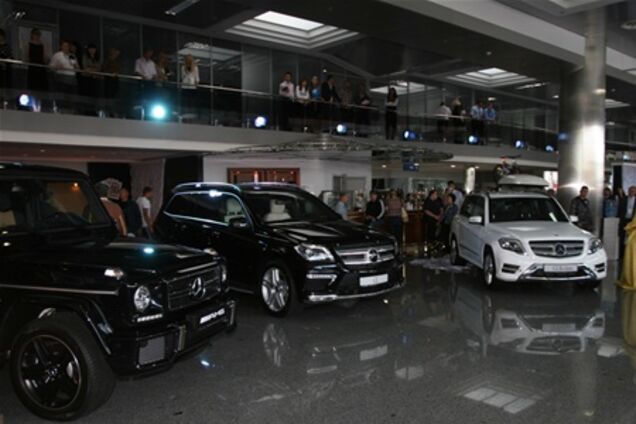 Мерседес в Киеве презентовал новинки 
