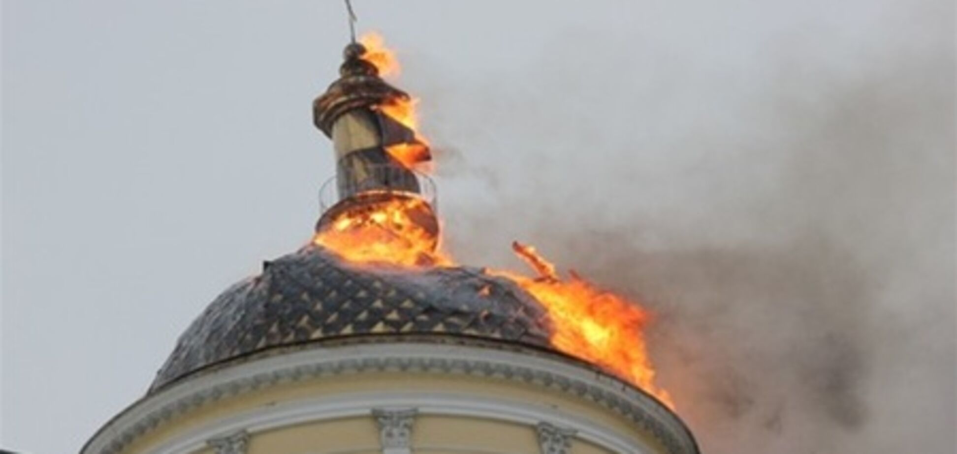 На Одесщине горела церковь
