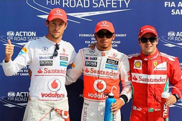 Формула-1. Пилоты McLaren выиграли первый ряд квалификации