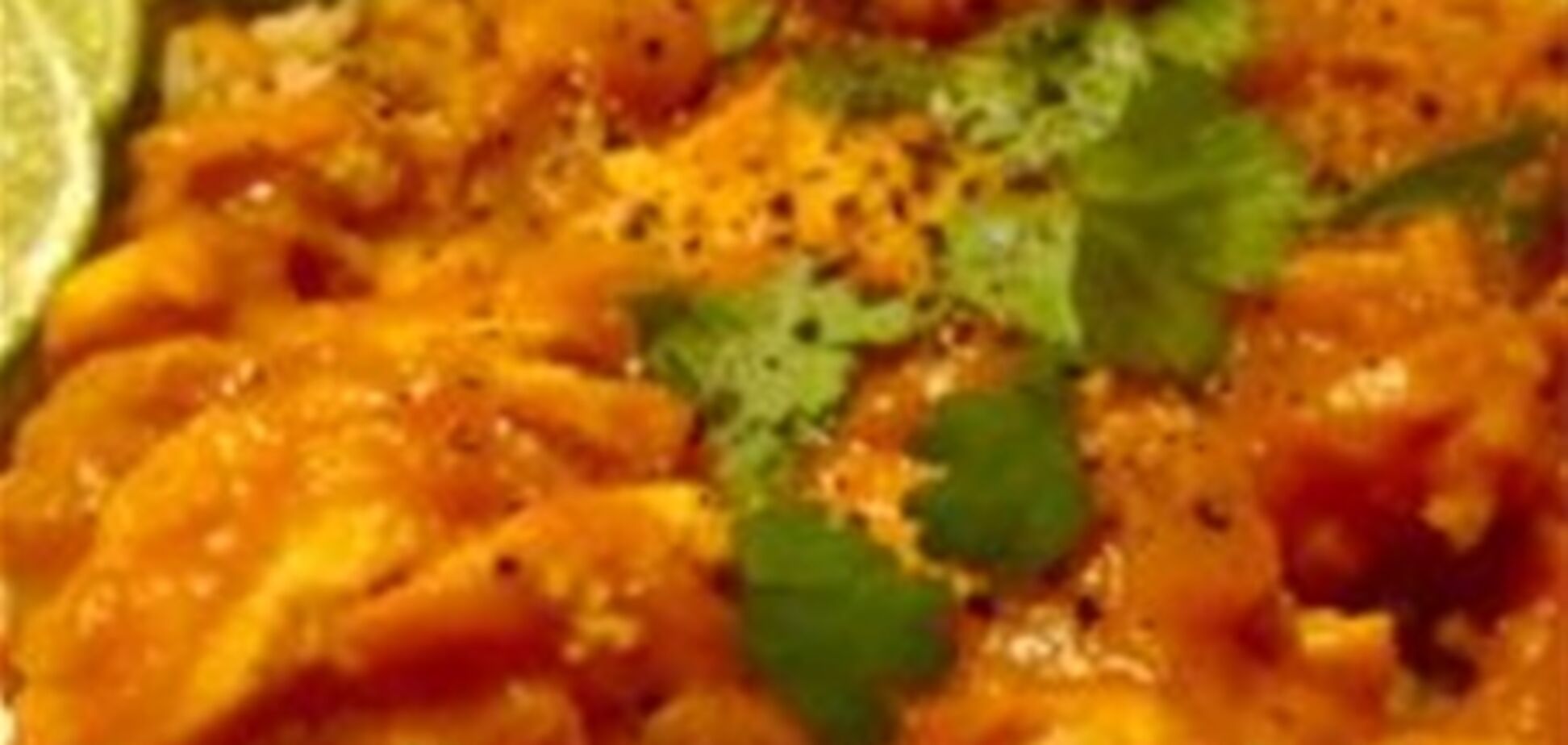 Сладкий картофель с карри и тофу