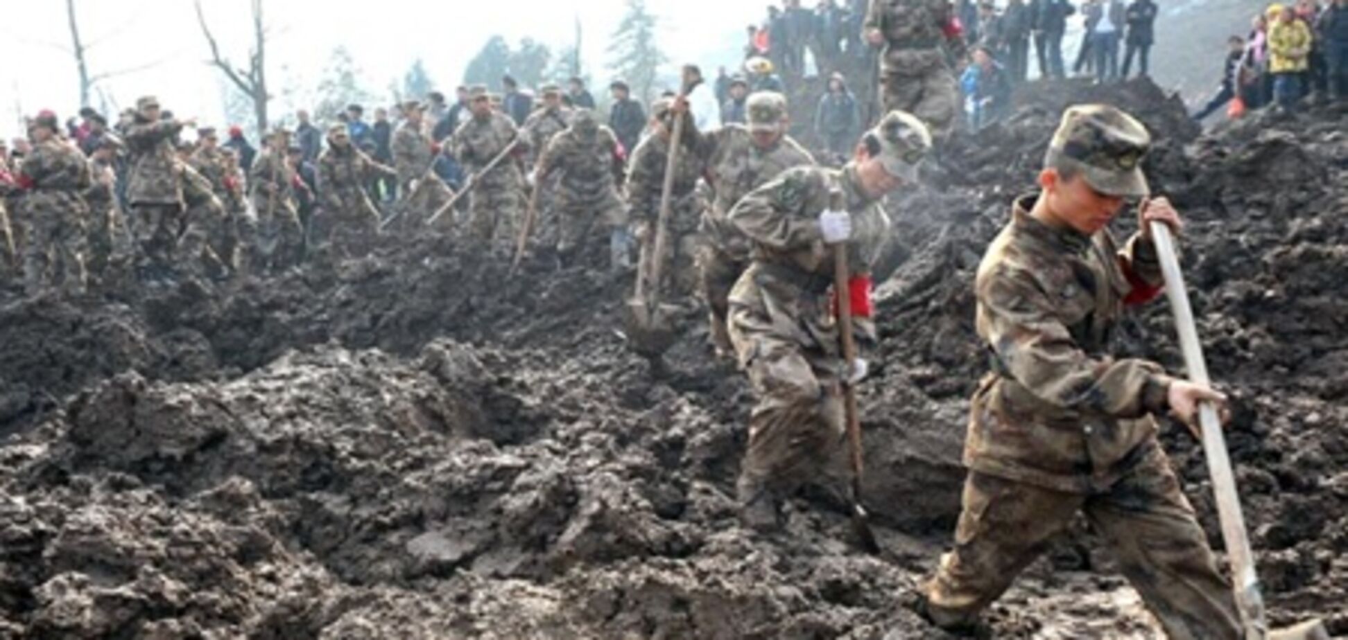 Оползень в Китае унес полсотни жизней