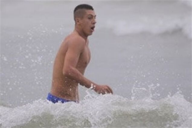 'Динамо' на сборах: пробежка и традиционное купание на Крещение