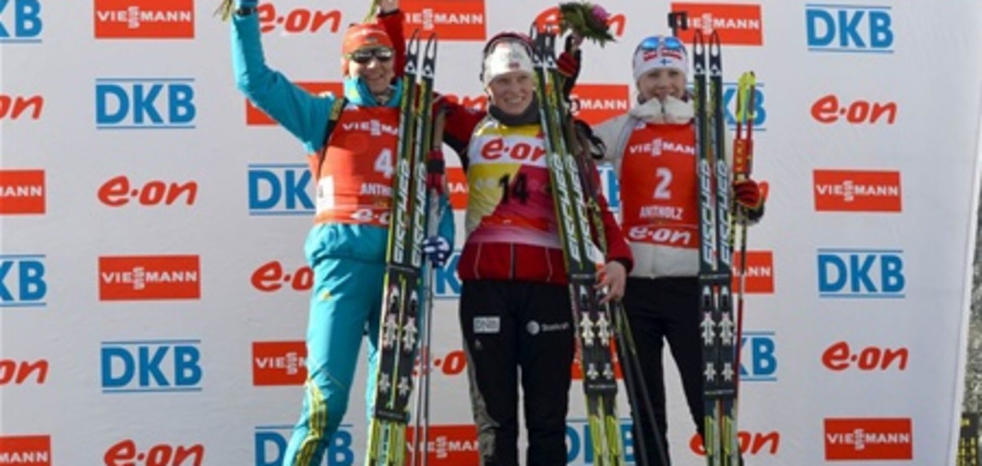 Украинка выиграла серебро в гонке преследования
