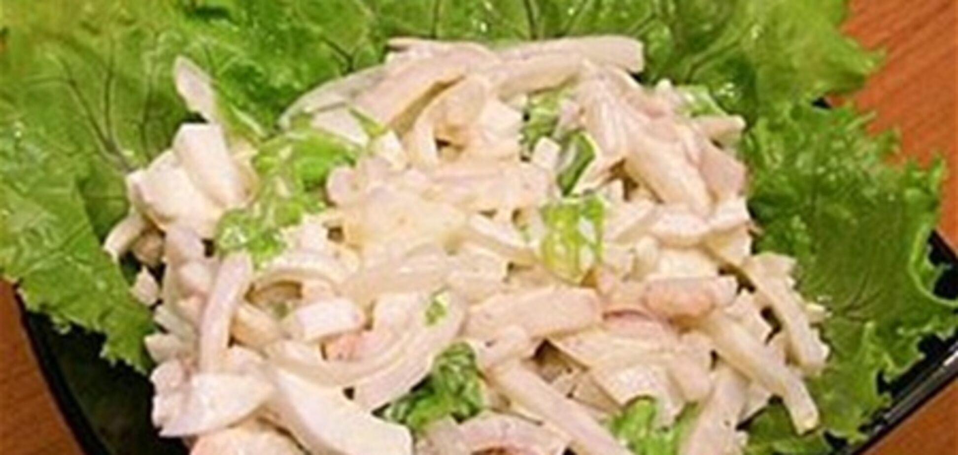 Кальмары под майонезом