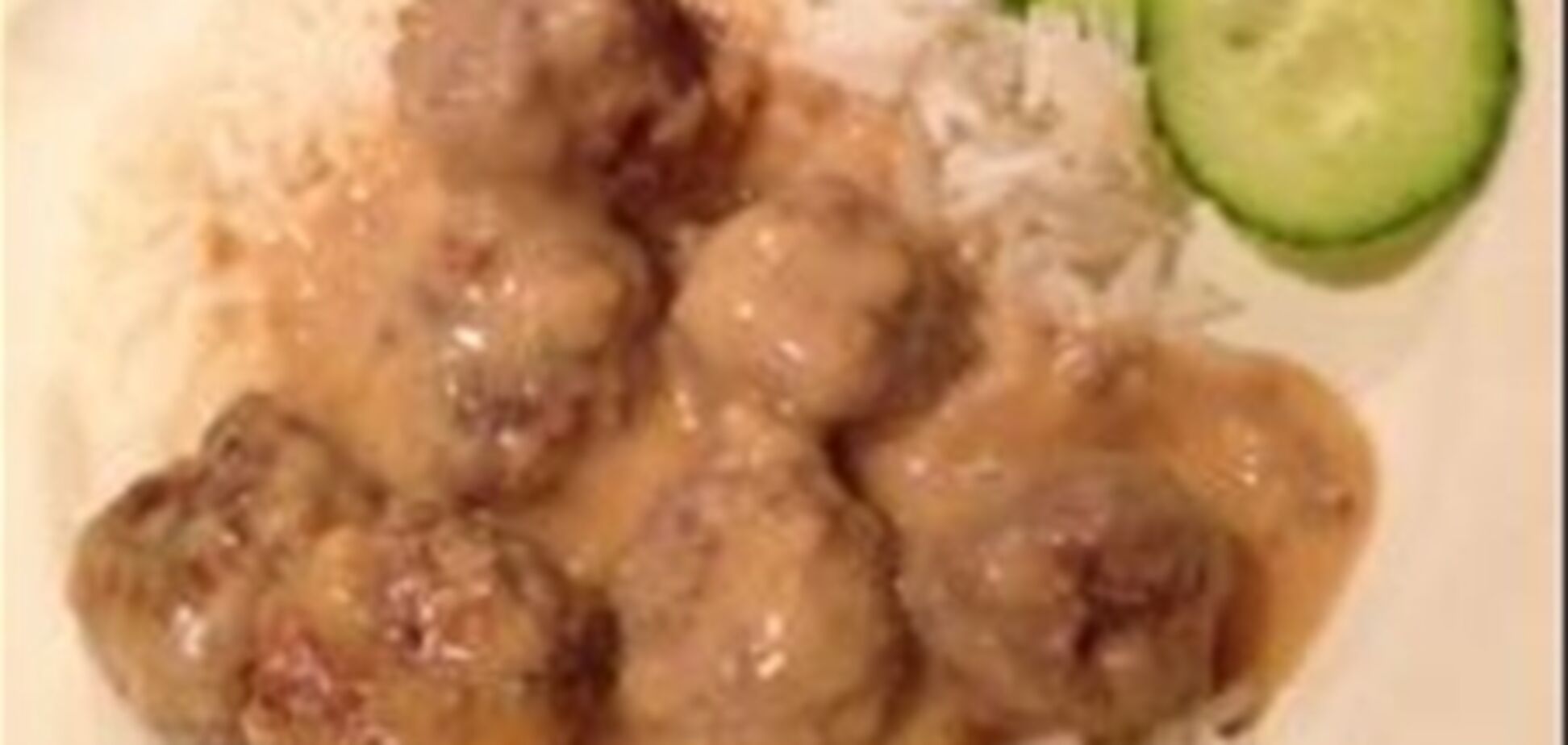 Тефтели с подливой