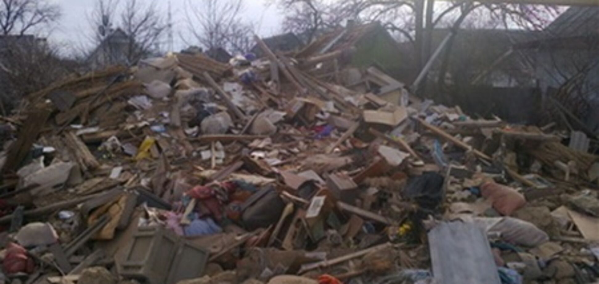 В Новой Каховке взорван дом: один человек в реанимации