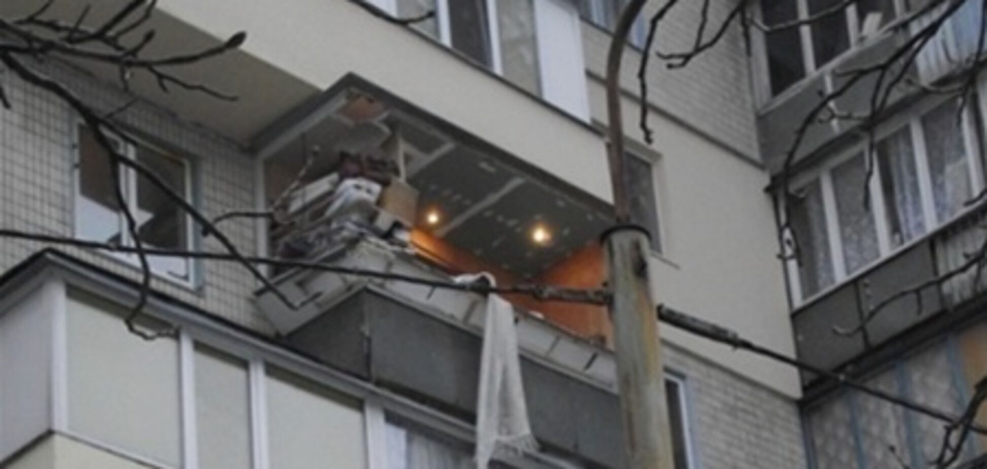 Взрыв газа на Тычины: самоубийцу госпитализировали