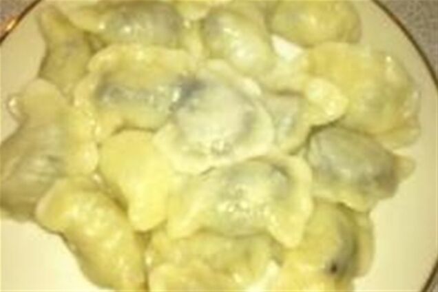 Вареники с черносливом