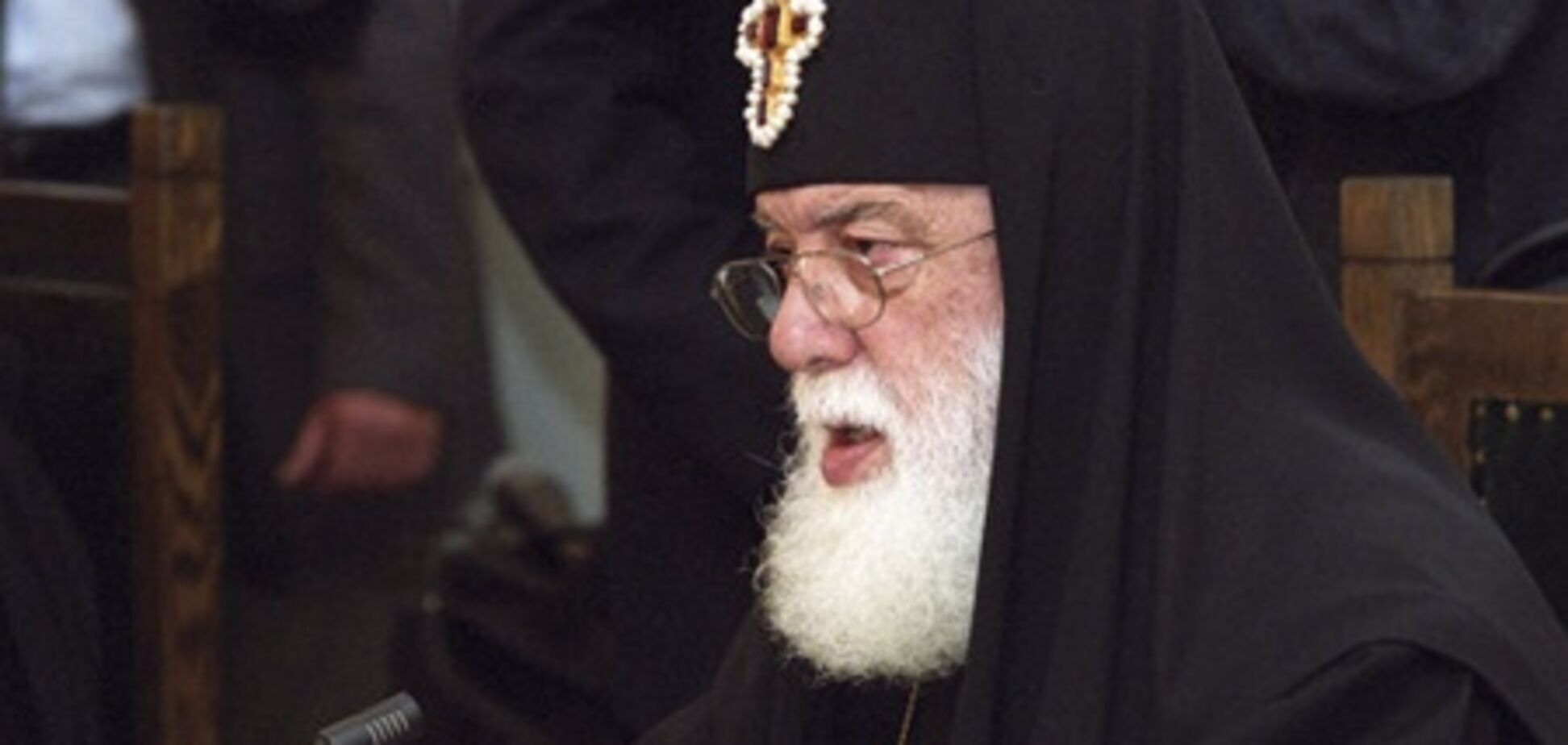 Патриарх Грузии считает свой визит в Москву 'историческим'