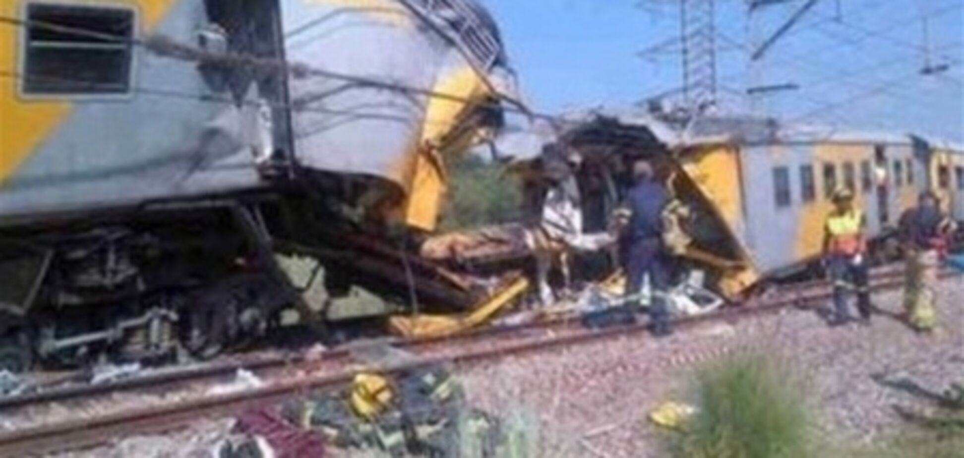 В ЮАР столкнулись два поезда: около 200 пострадавших