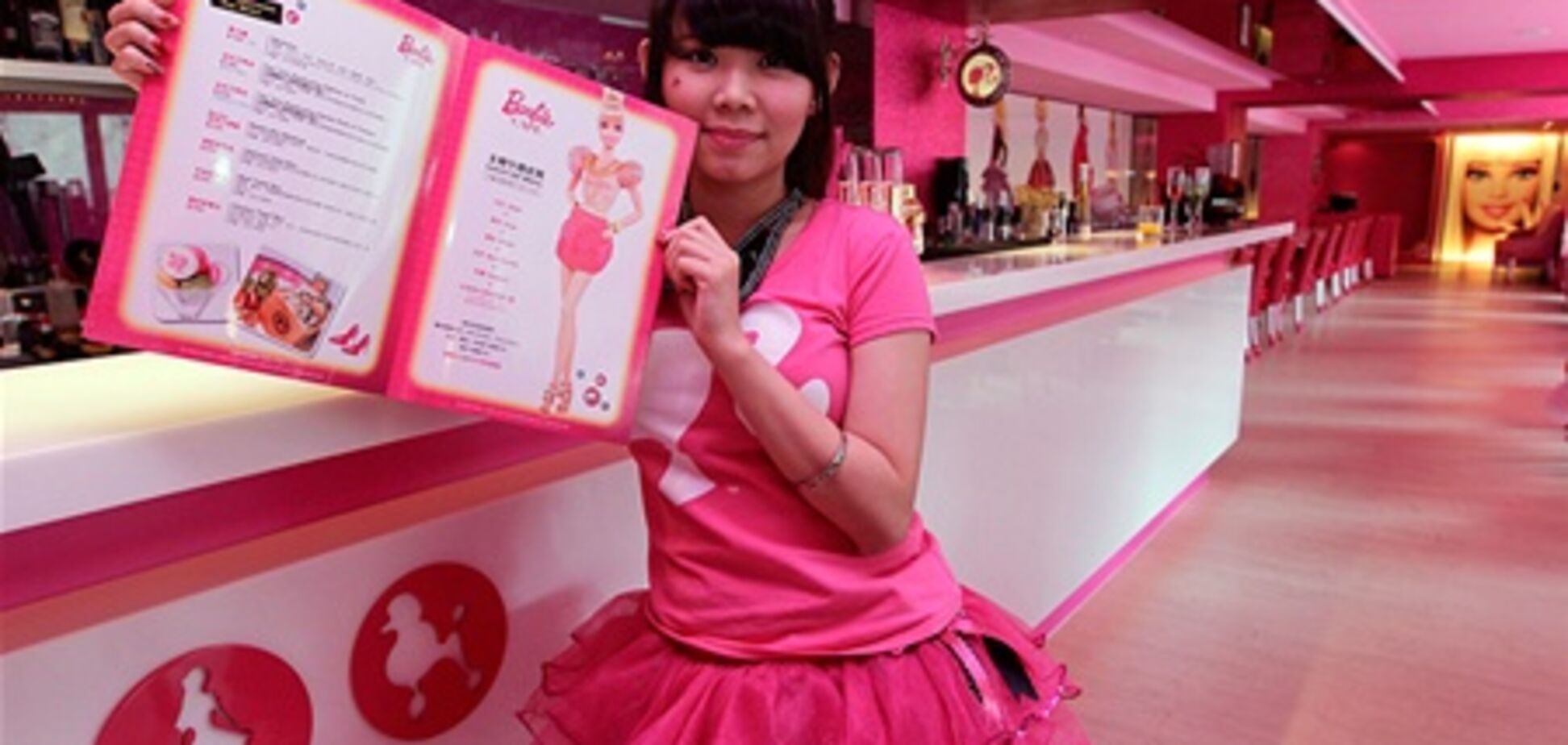Барби-ресторан появился на Тайване