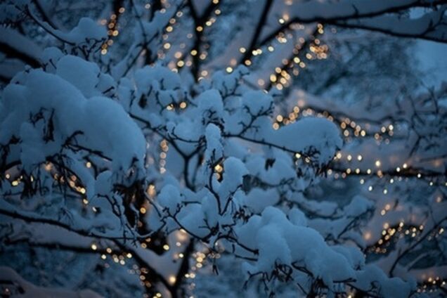 На Рождество в Украине ожидается снег