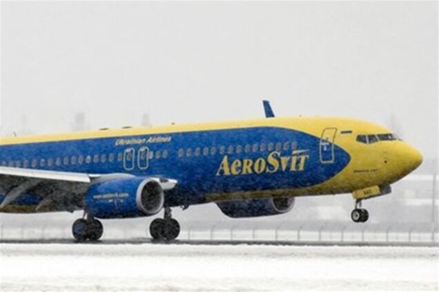 'АэроСвит' отменил сегодня 17 рейсов