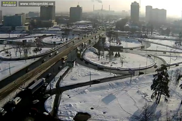 Названа самая аварийная киевская дорога в декабре