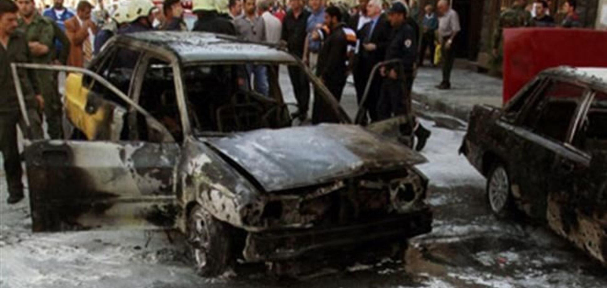 Смертники взорвали два авто в центре Дамаска