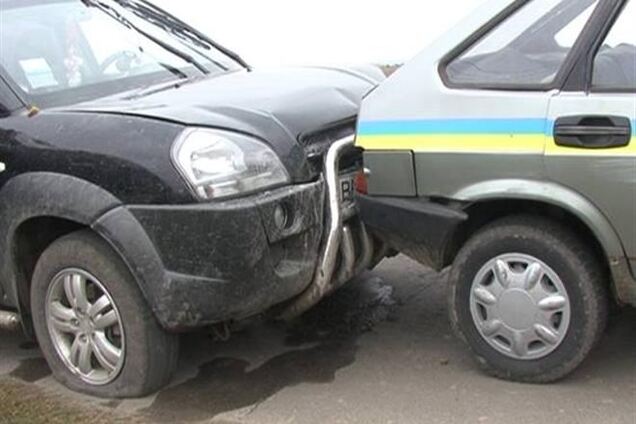 ГАИ остановила угонщика стрельбой по колесам