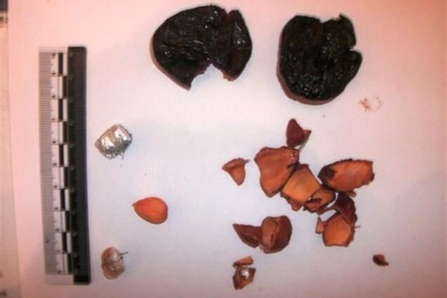 Засудженому передали невідомі речовини в кісточках чорносливу