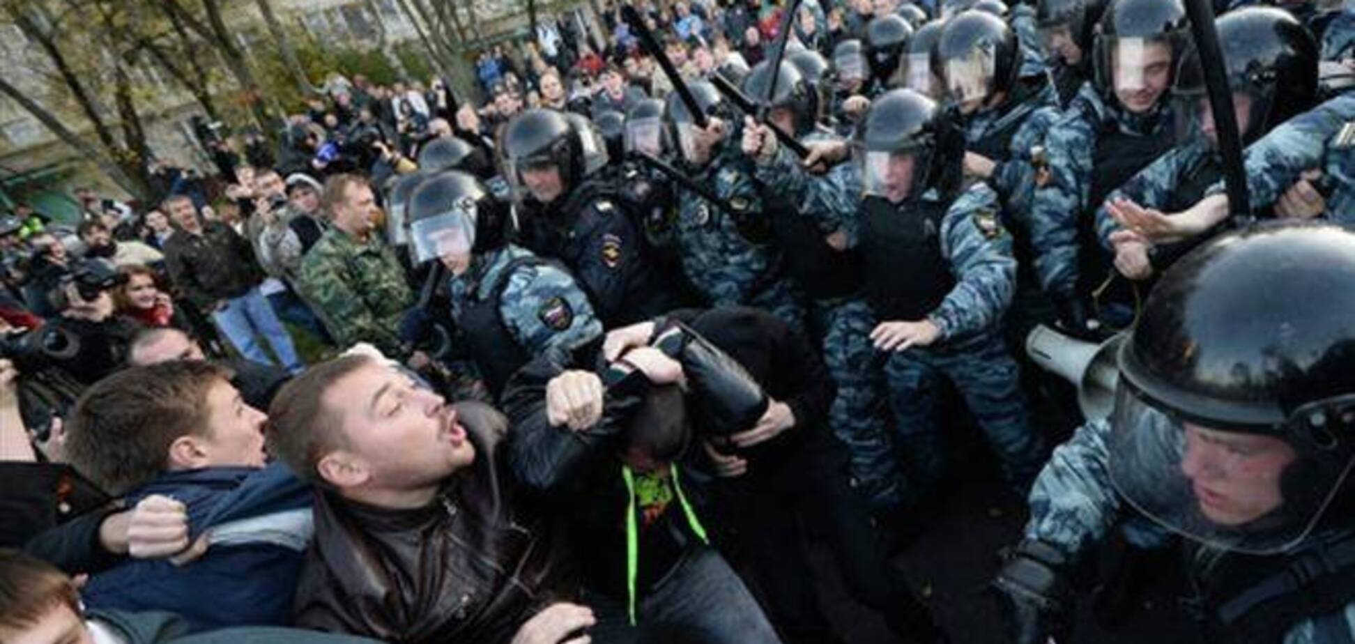 На 70 задержанных в Бирюлево заведены админдела