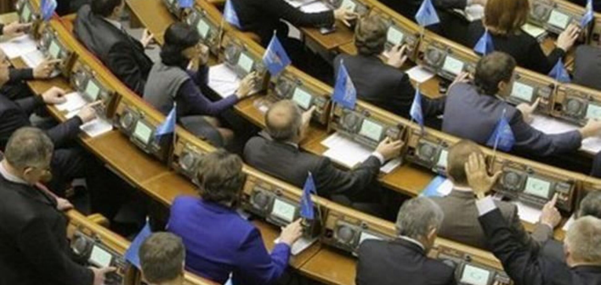 ОПОРА: ПР за евроинтеграционные законопроекты голосовала сплоченнее всех