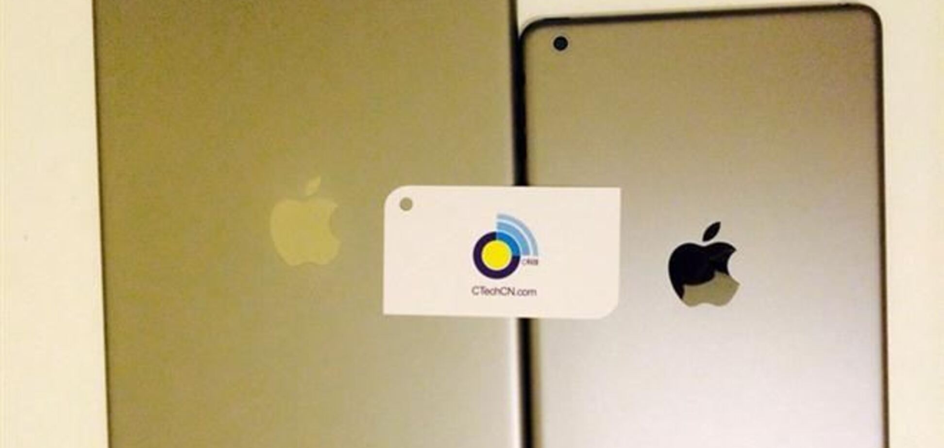 Опубликованы фото 'золотых' iPad mini 2 и iPad 5