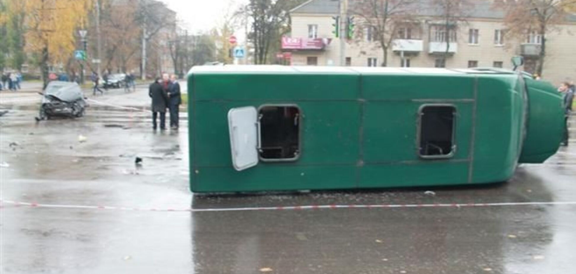 ДТП в Сумах: 8 пострадавших, за рулем - милиционер