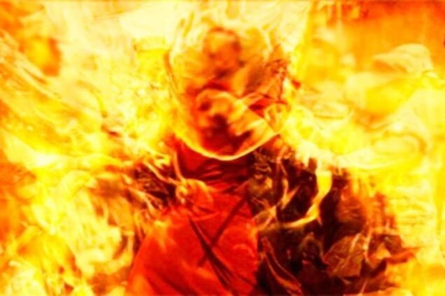 Росіянин підпалив себе, вимагаючи включити опалення